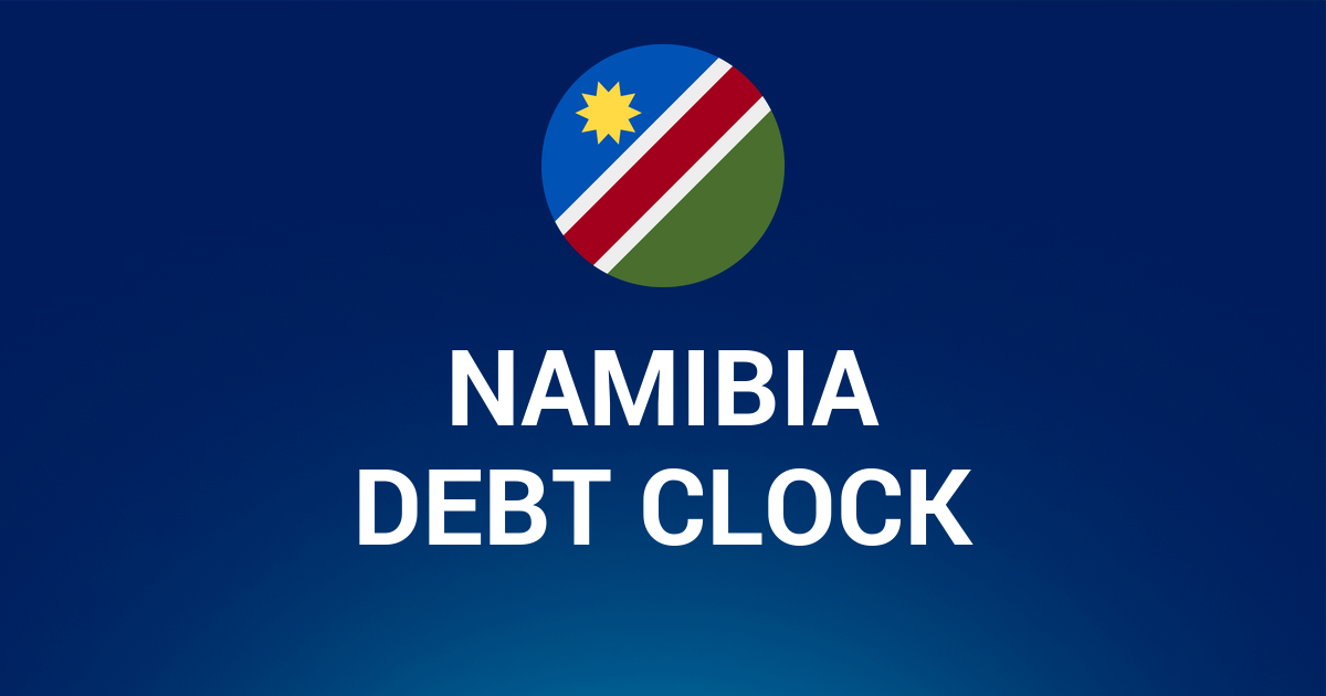 Time Clock Namibia Namibia Debt Clock - National debt of Namibia